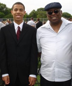 Jordan with his Pop-High School graduation 2007