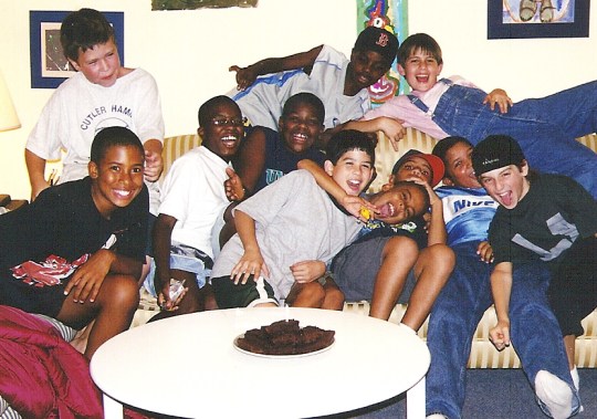 Jordan's Friends Jordan's 10th Birthday party